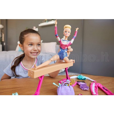 PLAYSET BAMBOLA BARBIE GINNASTA