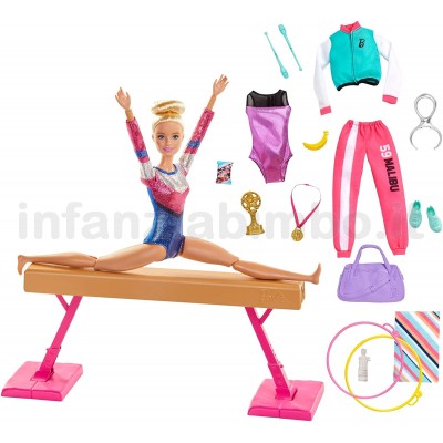 Barbie ginnasta sales