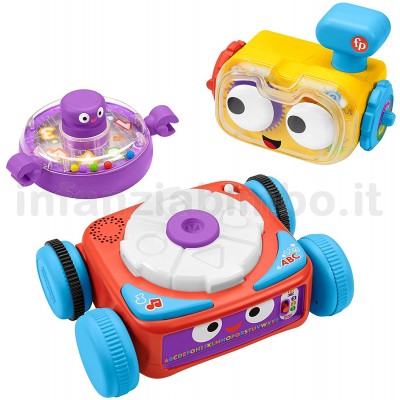 GIOCO FISHER PRICE TINO ROBOTTINO 4 IN 1