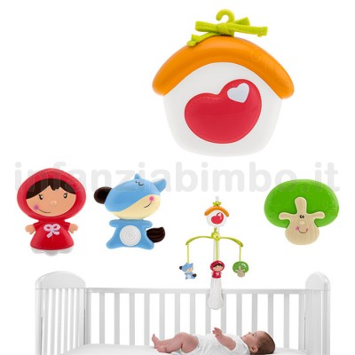 Chicco Cappuccetto Rosso. Chicco Giostrina carillion neonato culla lettino 
