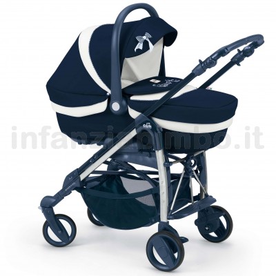 ELEGANT FAMILY TRIO CAM TRIO CAM ELEGANT FAMILY 592 BLU FIOCCHETTO