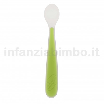 Chicco CHICCO Grattugia e Cucchiaio in silicone 6m+ 