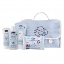 Set Regalo Chicco Baby Moments Beauty con Maniglia Azzurro
