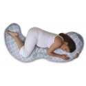 Cuscino Gravidanza Boppy Total Body 3 in 1 Glacier 