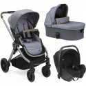 Trio Chicco Best Friend Pro Light Magnet Grey con Seggiolino Auto Kory Black