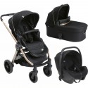 Trio Chicco Best Friend Pro Light Black Re_Lux con Seggiolino Auto Kory Black