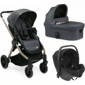 Trio Chicco Best Friend Pro Light City Map Re_Lux con Seggiolino Auto Kory Black