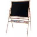 Lavagna con Cavalletto per Bambini 3 Anni+ in Legno Magnetica 87x56 cm  Eichhorn 100002567 Simba