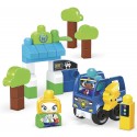 Costruzioni Mega Bloks Green Town Bus Ecologico Amici Bio