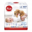Pannolini Trudi 4-9 Kg Misura 4 Maxi (18pz)