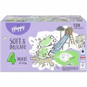 Box Happy Pannolini 4 Maxi 8-14 Kg (124 pz)