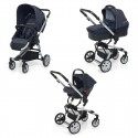 Trio Foppapedretti SuperTres i-Size Denim Ocean + Dispositivo Antiabbandono OMAGGIO