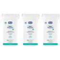 Kit 3 Pacchi Quadrotti Morbido Cotone Chicco Baby Moments 60 Pz (180 pz)