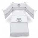 Completo Piumone Erbesi Charly Bianco Grigio