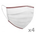 Mascherine per Bambini Chicco Lavabili Tg.3-6 Anni 4pz