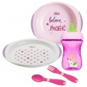 Set Pappa Chicco All You Need Set Rosa 12m+