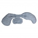 Cuscino Gravidanza Boppy Total Body 3 in 1 Navy Blue
