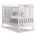 Lettino Baby Fashion Love Bianco Grigio