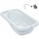 Vaschetta + Kit Scarico Chicco per Bagnetto Fasciatoio Cuddle & Bubble Dots