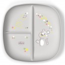 Chicco Piatto porzionato 12m+ Grigio