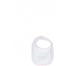 Andy&Helen Bavaglino Misura Piccola D91 Ricamato Spugna Rosa