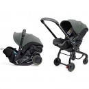 Seggiolino Auto Passeggino Doona X 2 In 1 i-Size R129 Gruppo 0+ Slate Green