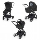 Trio Chicco Seety 2 con Seggiolino Kory Essential i-Size Ebony 
