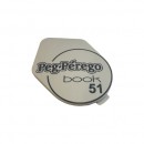 Coperchietto Laterale Sinistra Peg Perego per Telaio Book 51 Grigio