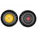 Kit Ruote Posteriori Peg Perego per Trattore John Deere Gator HPX