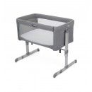 Culla Co-Sleeping Joie Roomie Gray Flannel