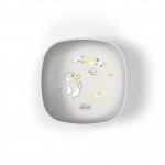 Ciotola con Coperchio Chicco Grigio 6m+