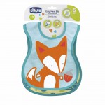 Set Bavaglini Chicco Easy Meal Bib 2pz Teal
