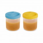 Set 2 Contenitori Porta Pappa Chicco Goout