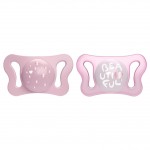 Succhietto Chicco Physio Forma Micrò Rosa Silicone 2 pz 0-2 m