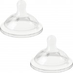 Set 2 Tettarella Chicco NaturalFeeling 4m+ Flusso Regolabile