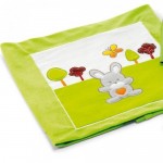 Coperta In Pile Per Letto Smart Pali Bosco Verde