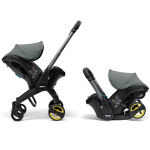 Seggiolino Auto Passeggino Doona I 2 In 1 i-Size R129 Gruppo 0+ Slate Green