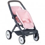 Passeggino Gemellare per Bambole Smoby Bébé Confort Twin Rosa