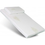 Materasso Kiby per Culla Chicco Next 2 Me in Aloe Vera + Cuscino Kiby in Aloe Vera