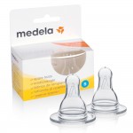 Tettarelle in Silicone Medela Flusso Lento S