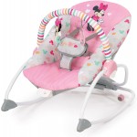 Sdraietta Vibrante Bright Starts 2 in 1 Rocker Minnie Mouse