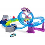 Dickie Toys pista da corsa per auto White Shark con auto