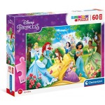 Puzzle Clementoni Supercolor Disney Princess 60 pz