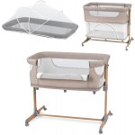 Culla Co-Sleeping MoMi Smart Bed Beige