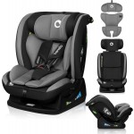 LIONELO AART I-SIZE Seggiolino Auto per Bambini 40-150 cm Grey Graphite