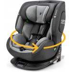Osann One360 iSize-Seggiolino Auto Girevole a 360 gradi, 40-150 cm– Universe Grey 