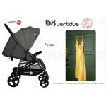Passeggino Baciuzzi BX 22 Felce Portata 22 Kg con Parapioggia