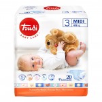 Pannolini Trudi 4-9 Kg Misura 3 Midi (20pz)