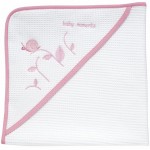 Accappatoio Chicco Quadrato In Piquet Tenero Lumaca 0m+ Rosa