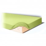 Lenzuolino Billo e Pallina Sotto con Angoli per Lettino Verde